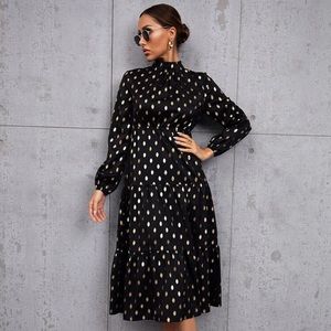 Beautiful VERY shiny dress from SHEIN.